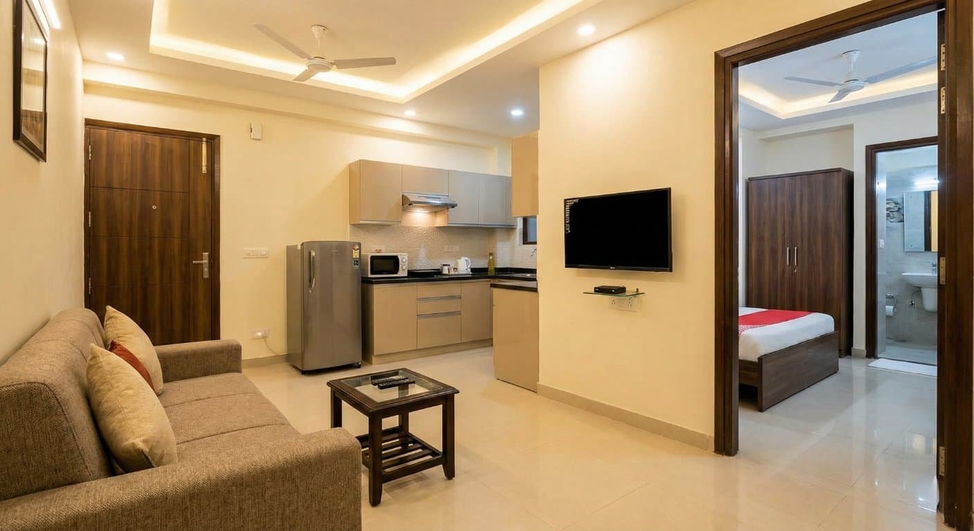 Modern 1 BHK Apartment